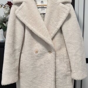 Aritzia Babaton Teddy Coat size 1